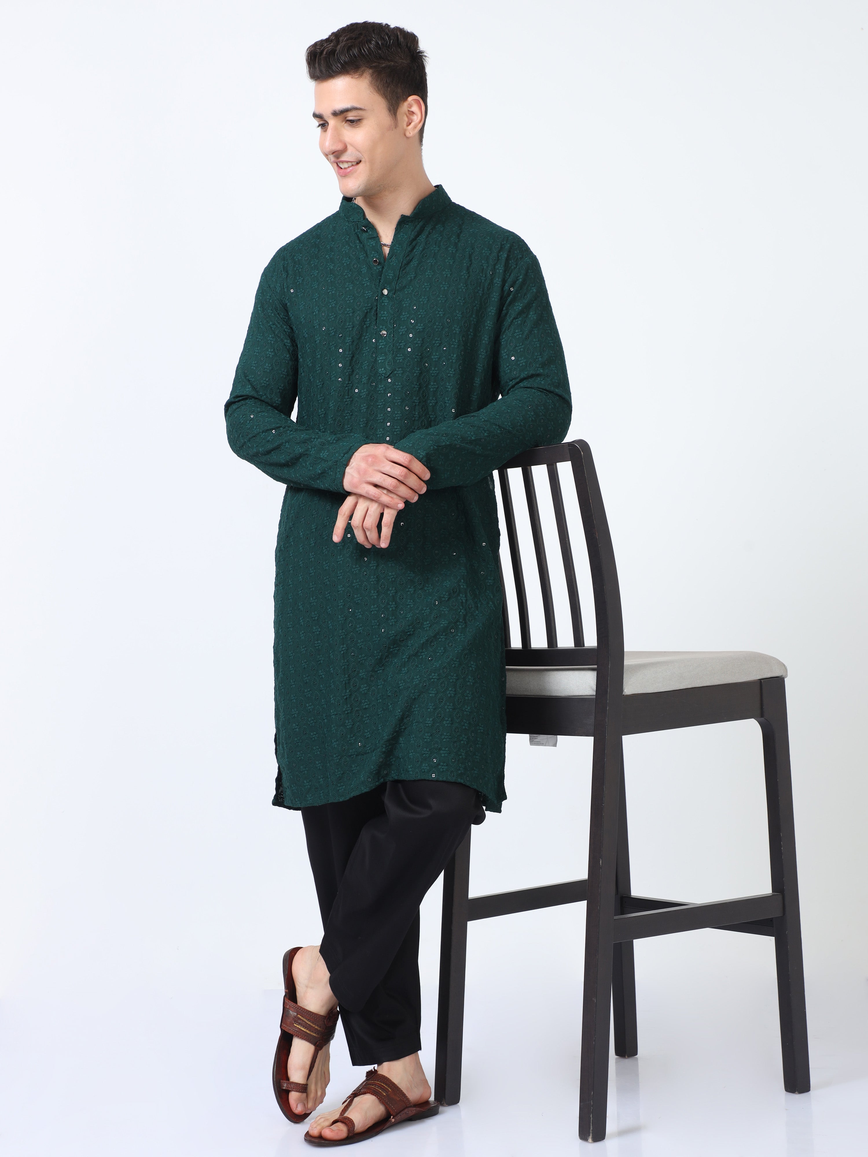 Panna Pratap Chikankari Kurta