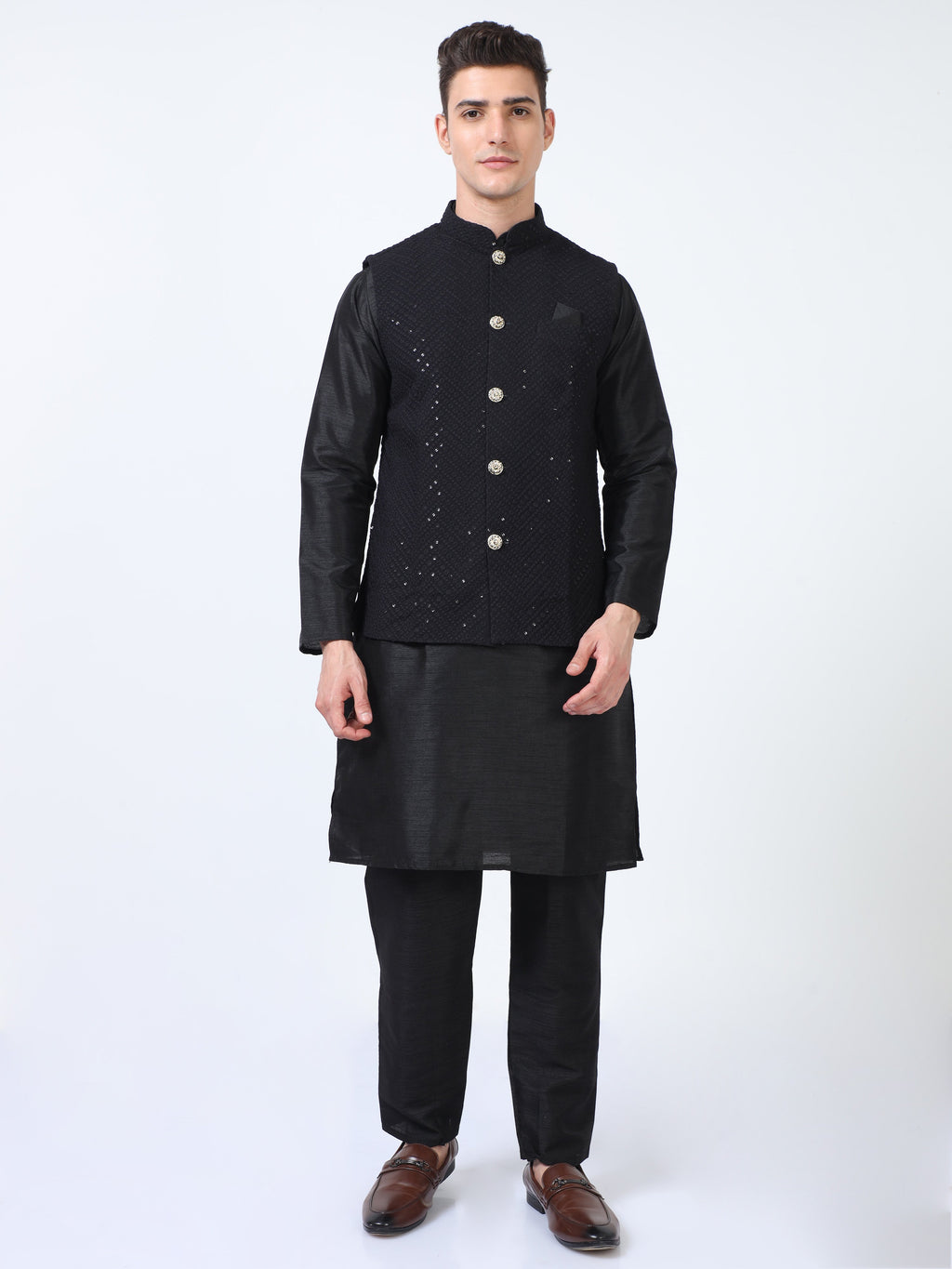 Kala Kesari Kurta Set