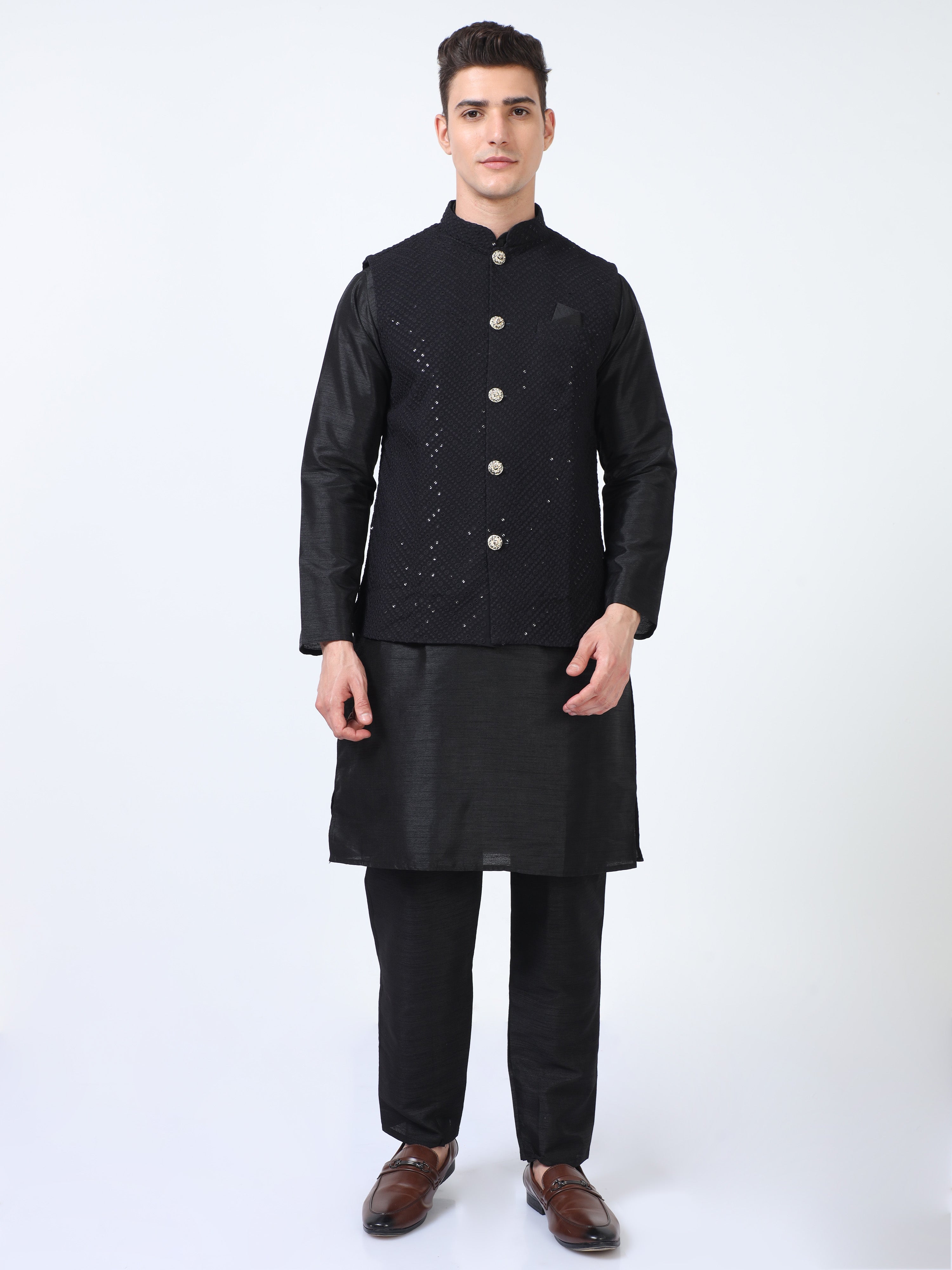 Kala Kesari Kurta Set