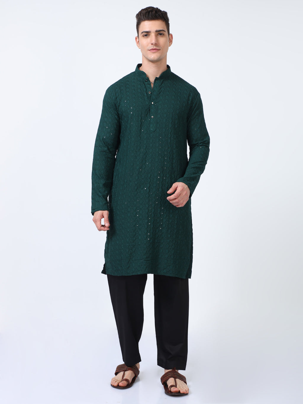 Panna Pratap Chikankari Kurta