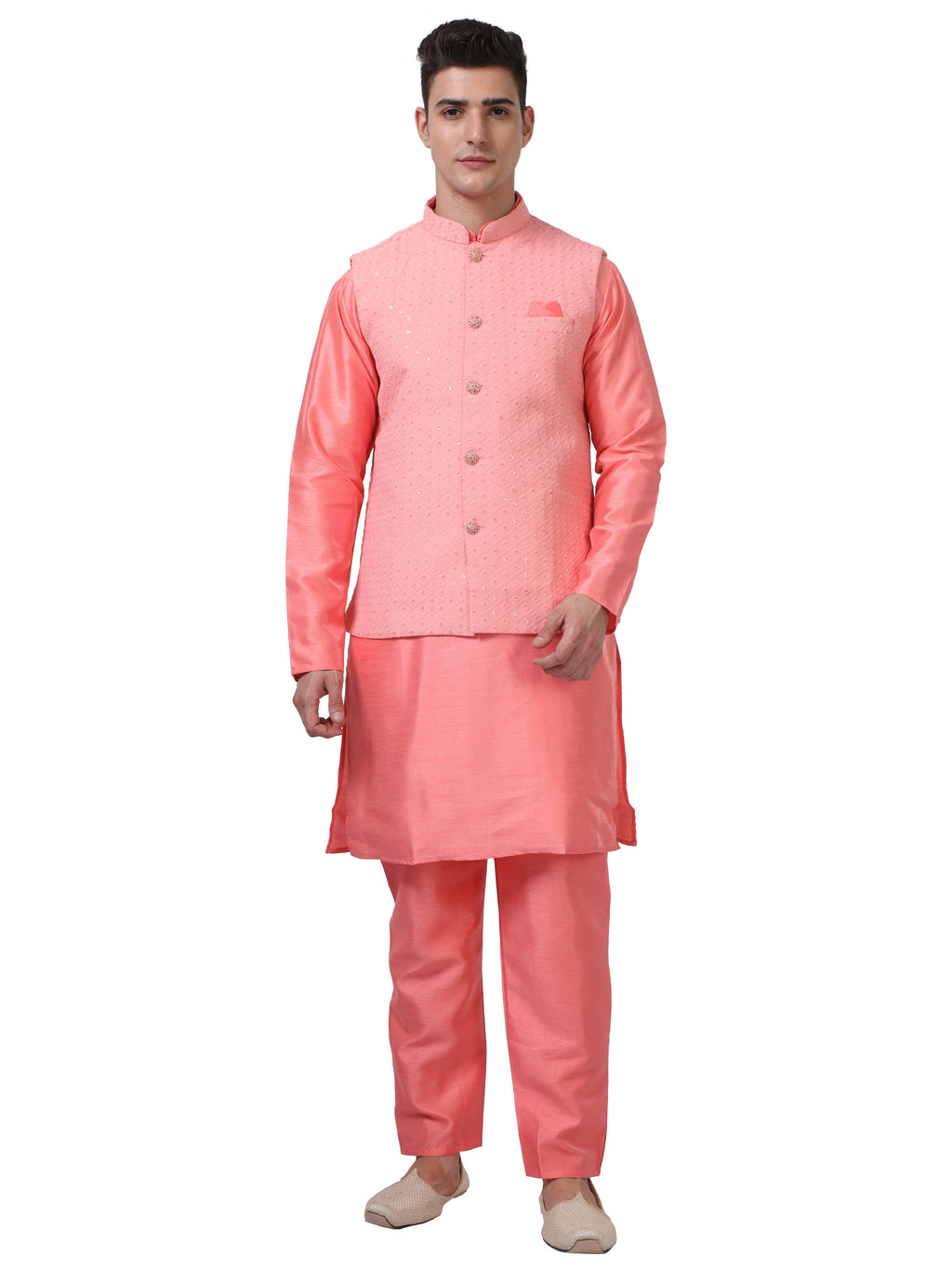 Gulabi Ghazal Kurta Set