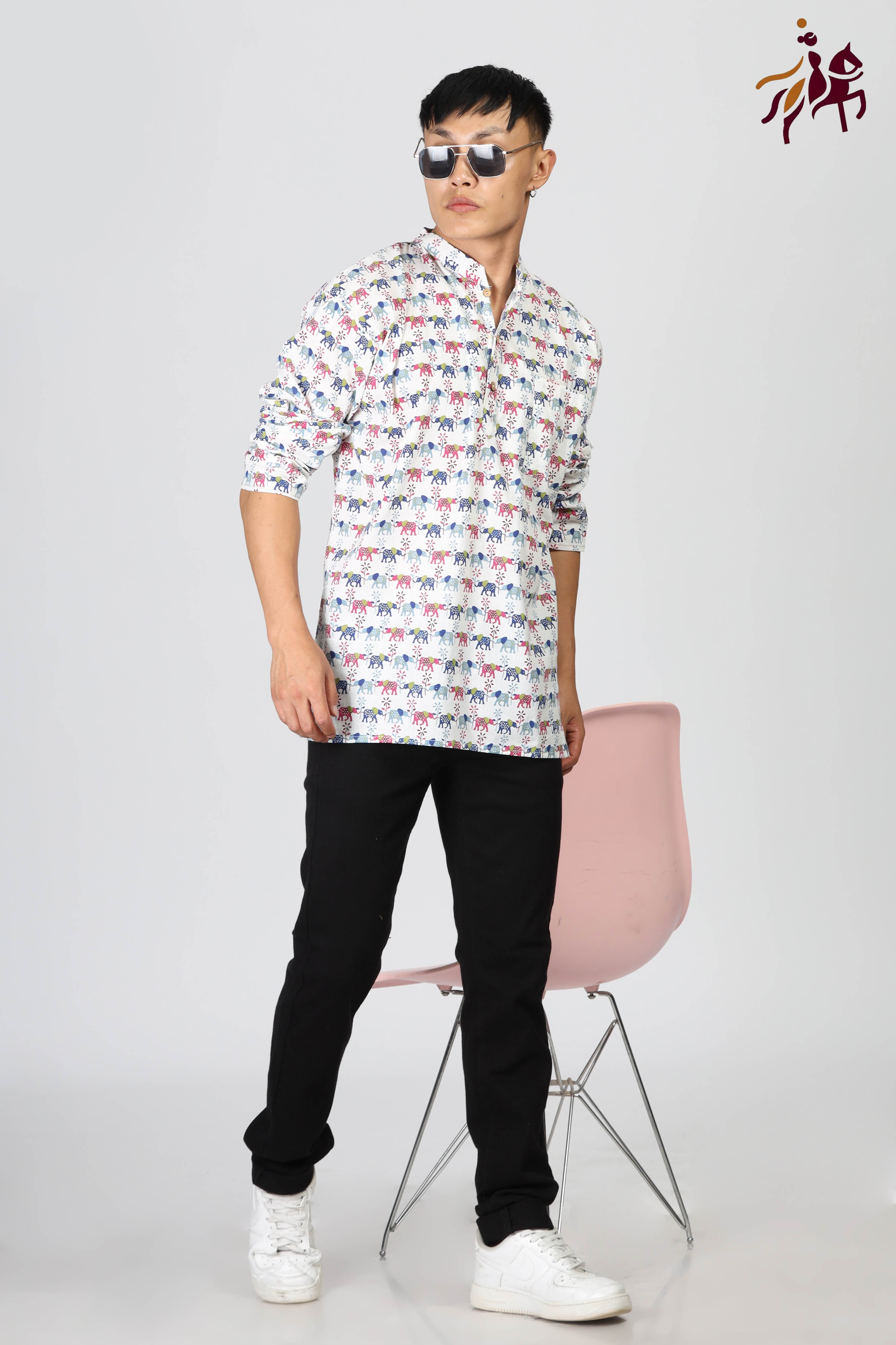 Jungly Jive Short Kurta