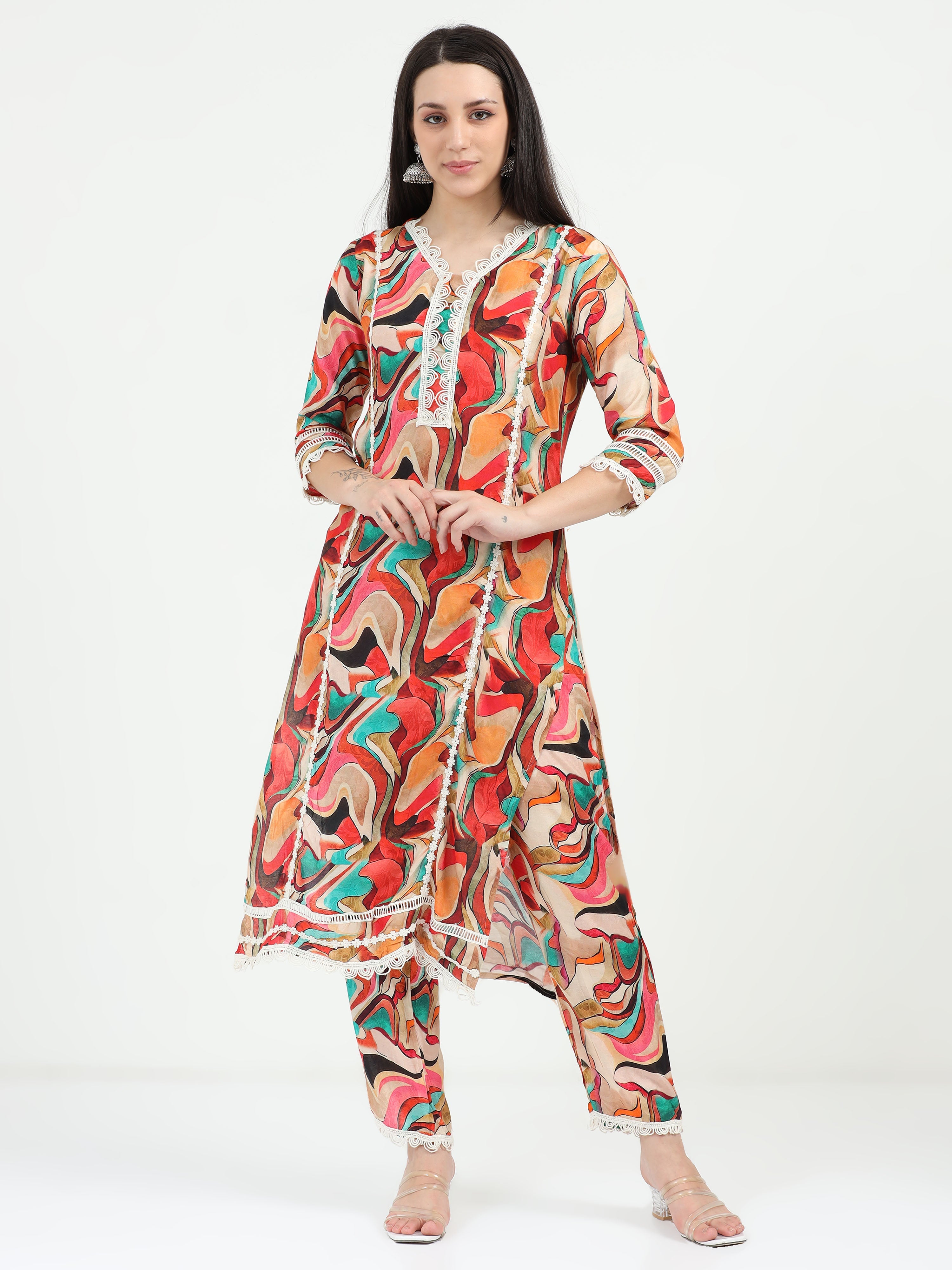 Phool Power Kurta Set