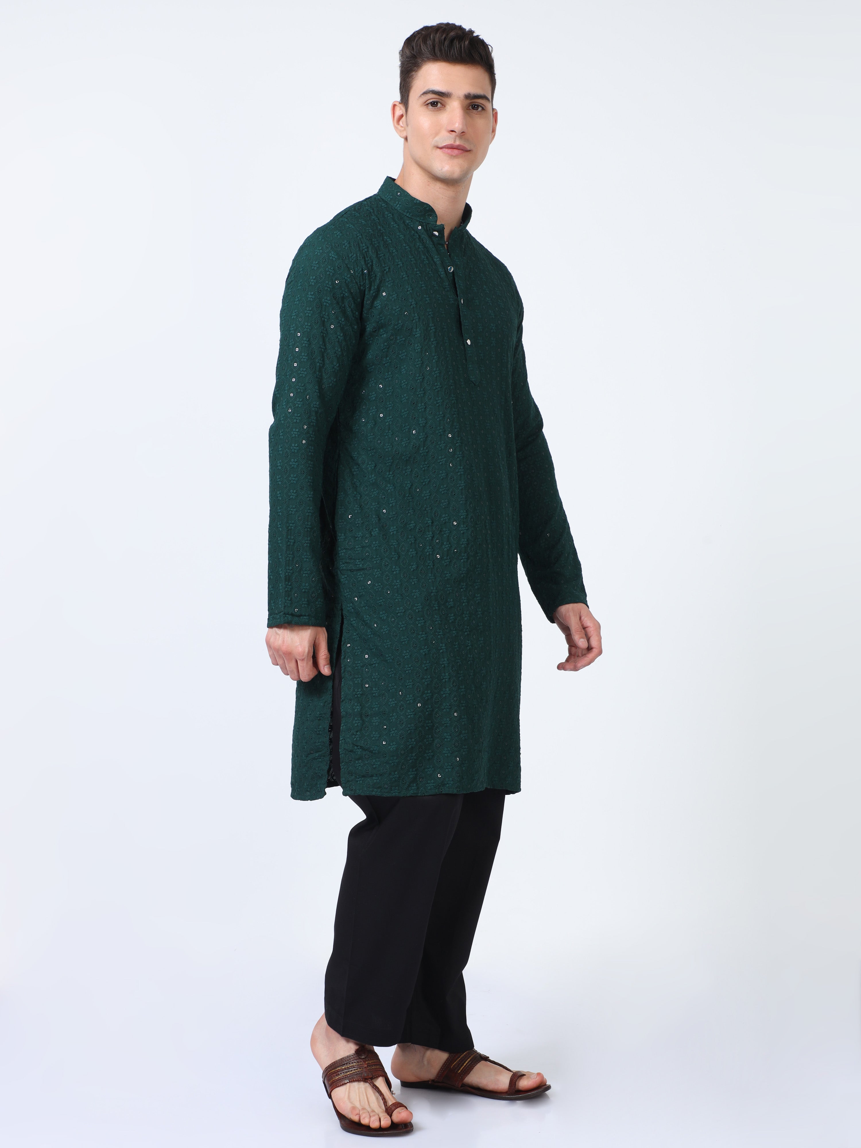 Panna Pratap Chikankari Kurta