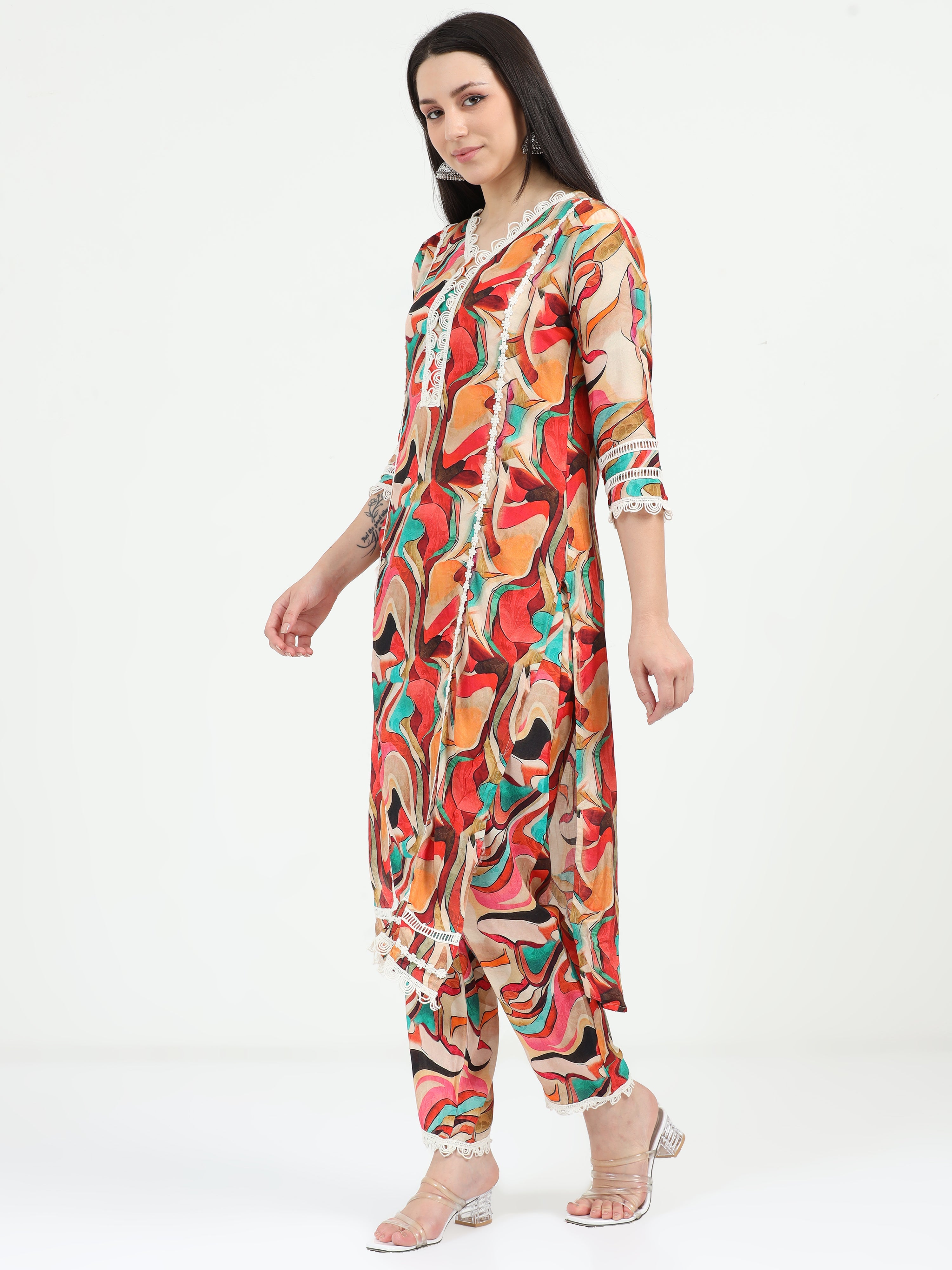 Phool Power Kurta Set