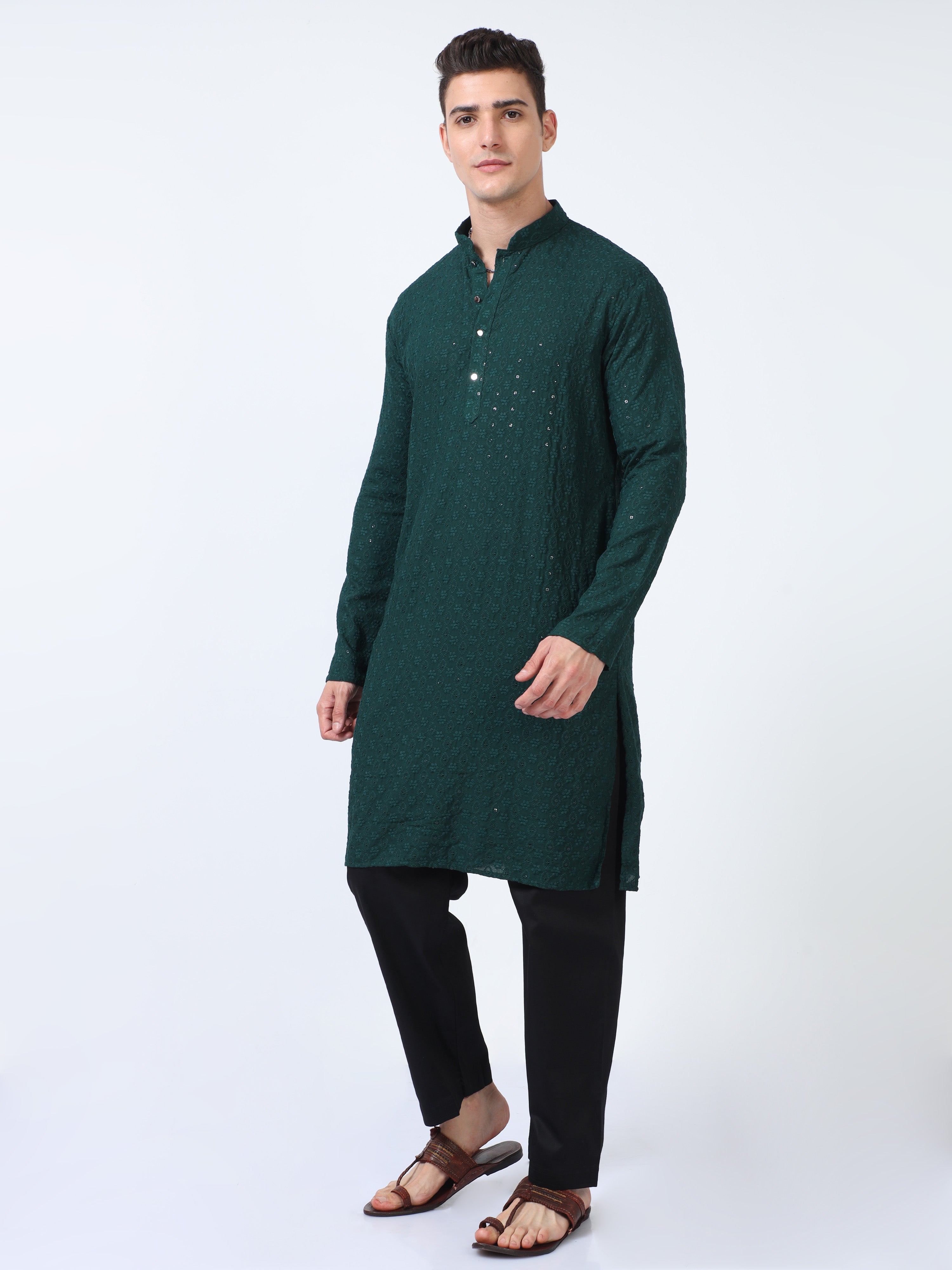 Panna Pratap Chikankari Kurta