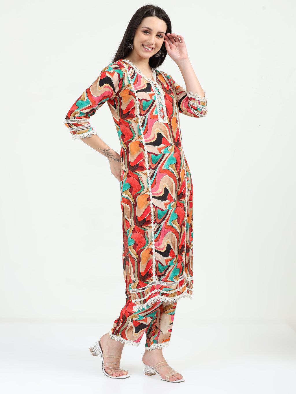 Phool Power Kurta Set