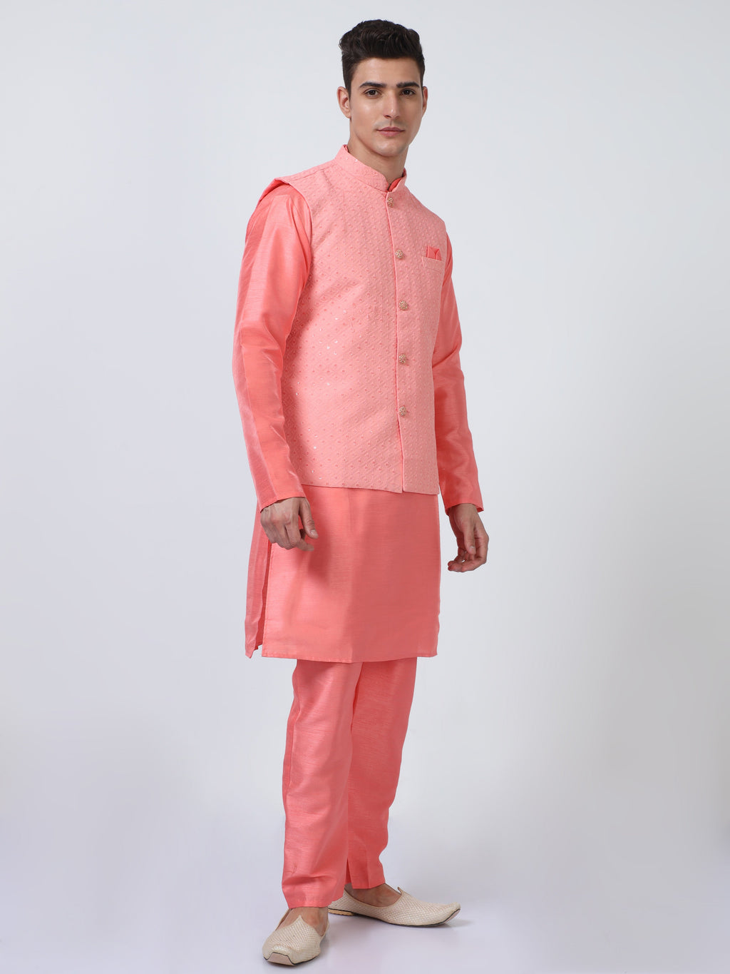 Gulabi Ghazal Kurta Set