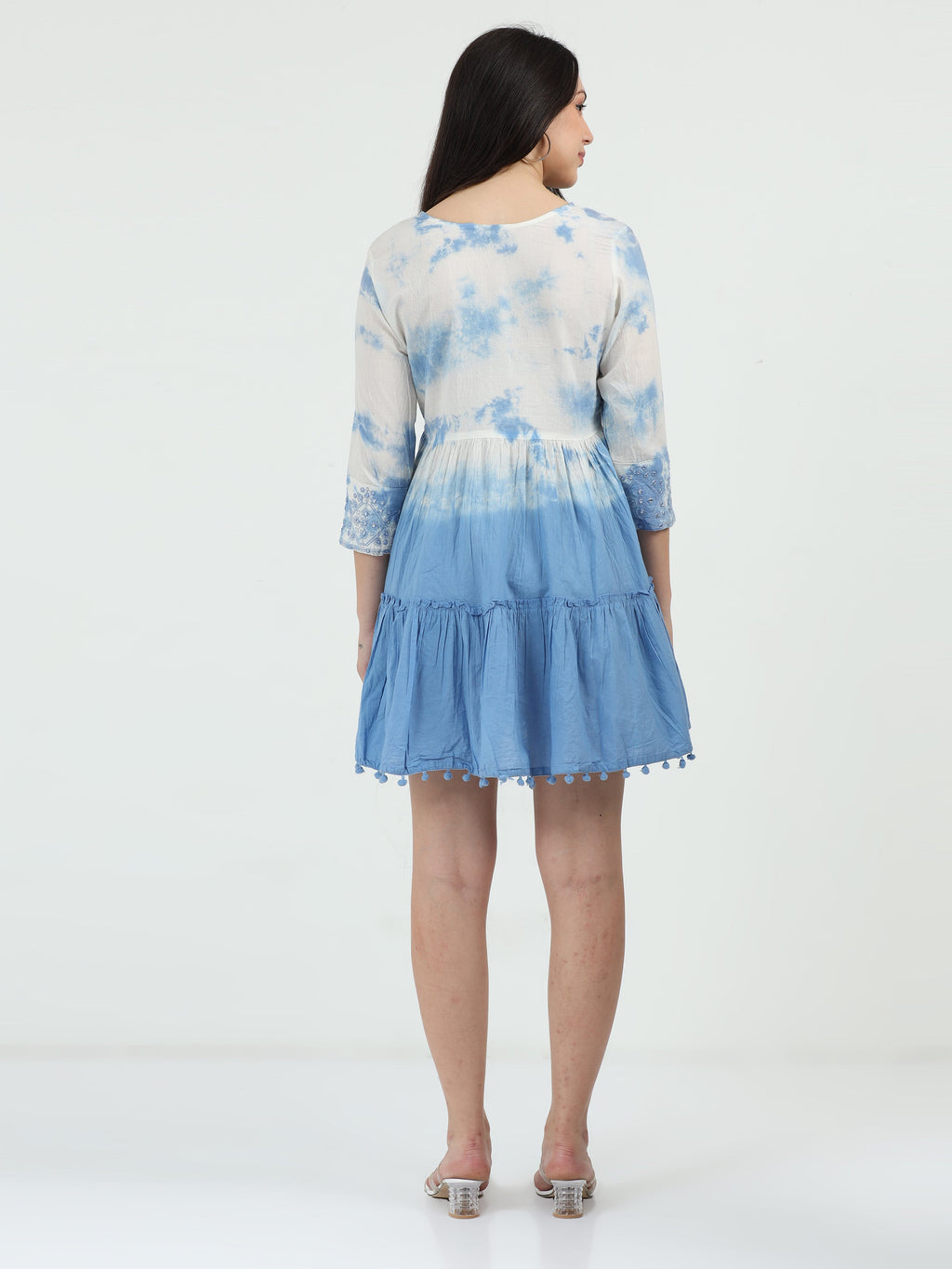 Aasmani Blue Dress