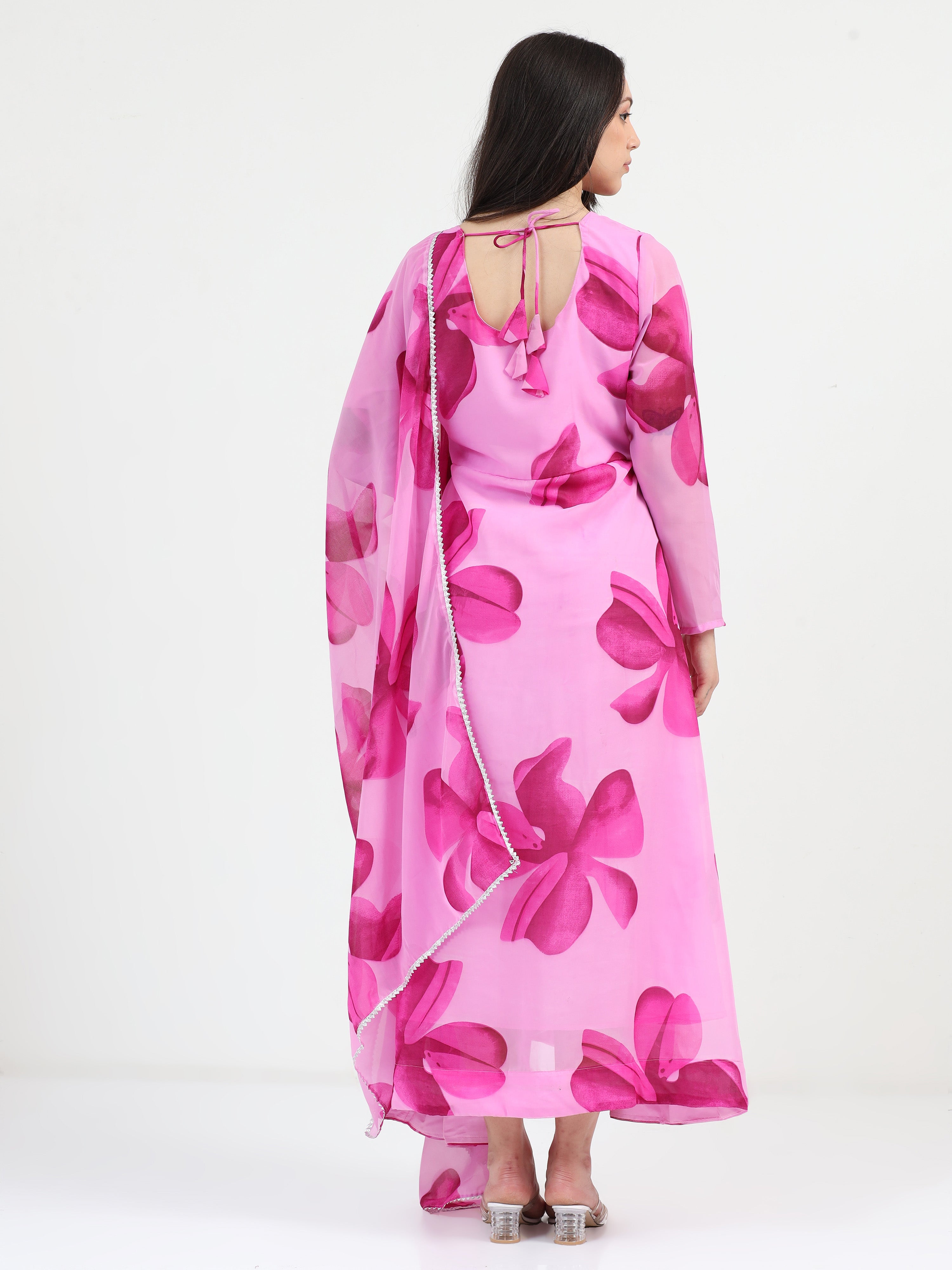 Petal Patola Kurta Set