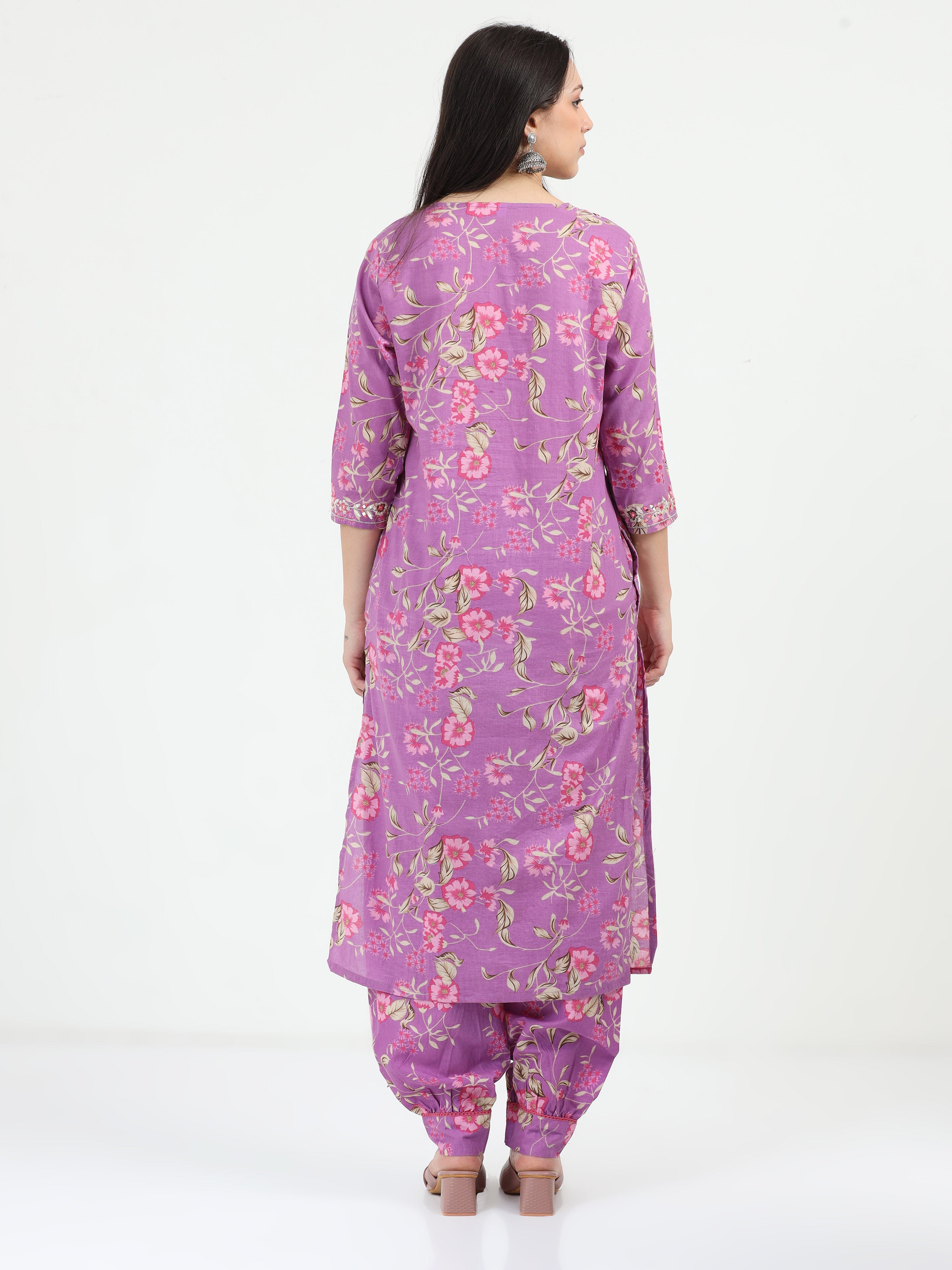 Lavender Leela Kurta Set