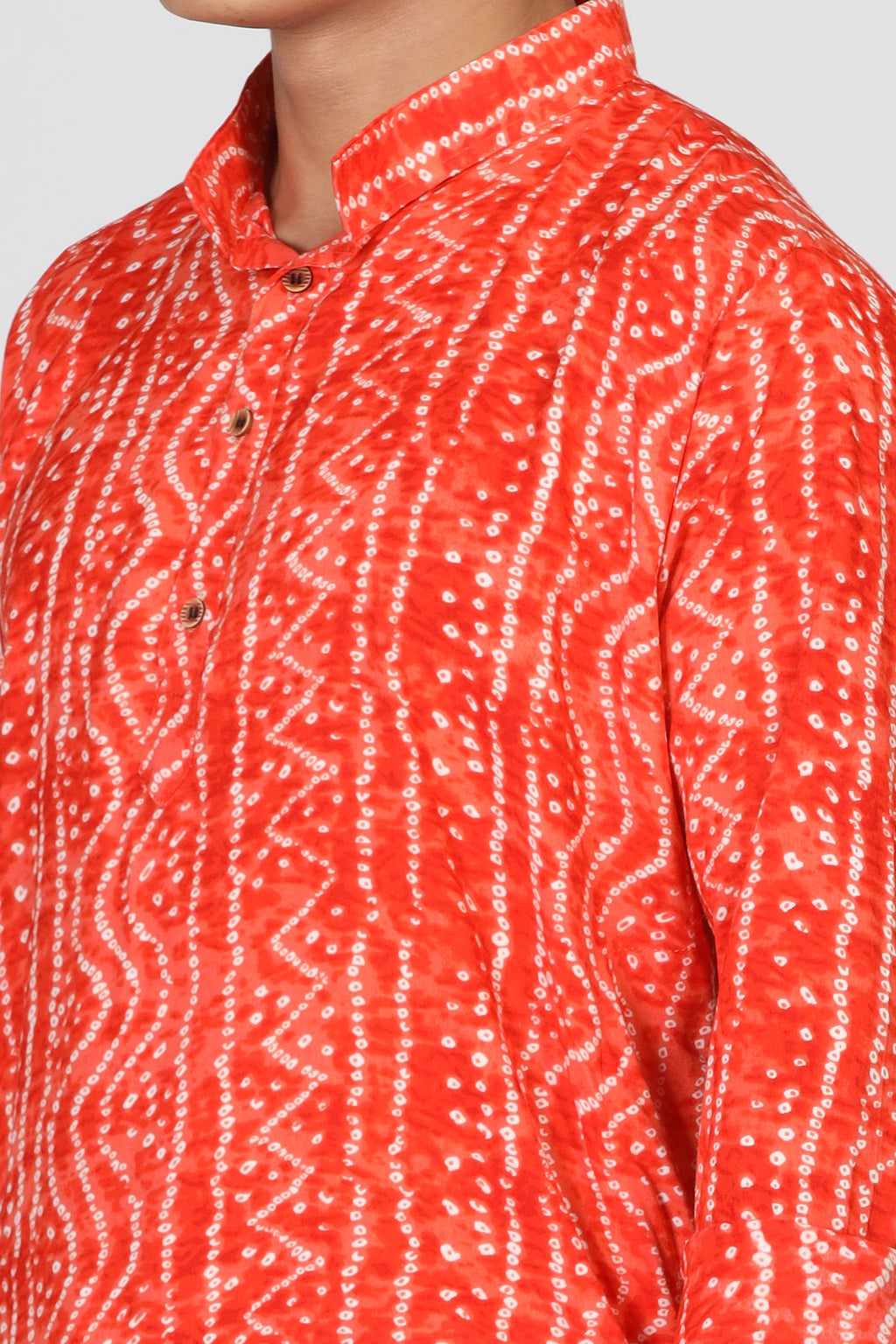 Gerua Groove Kurta