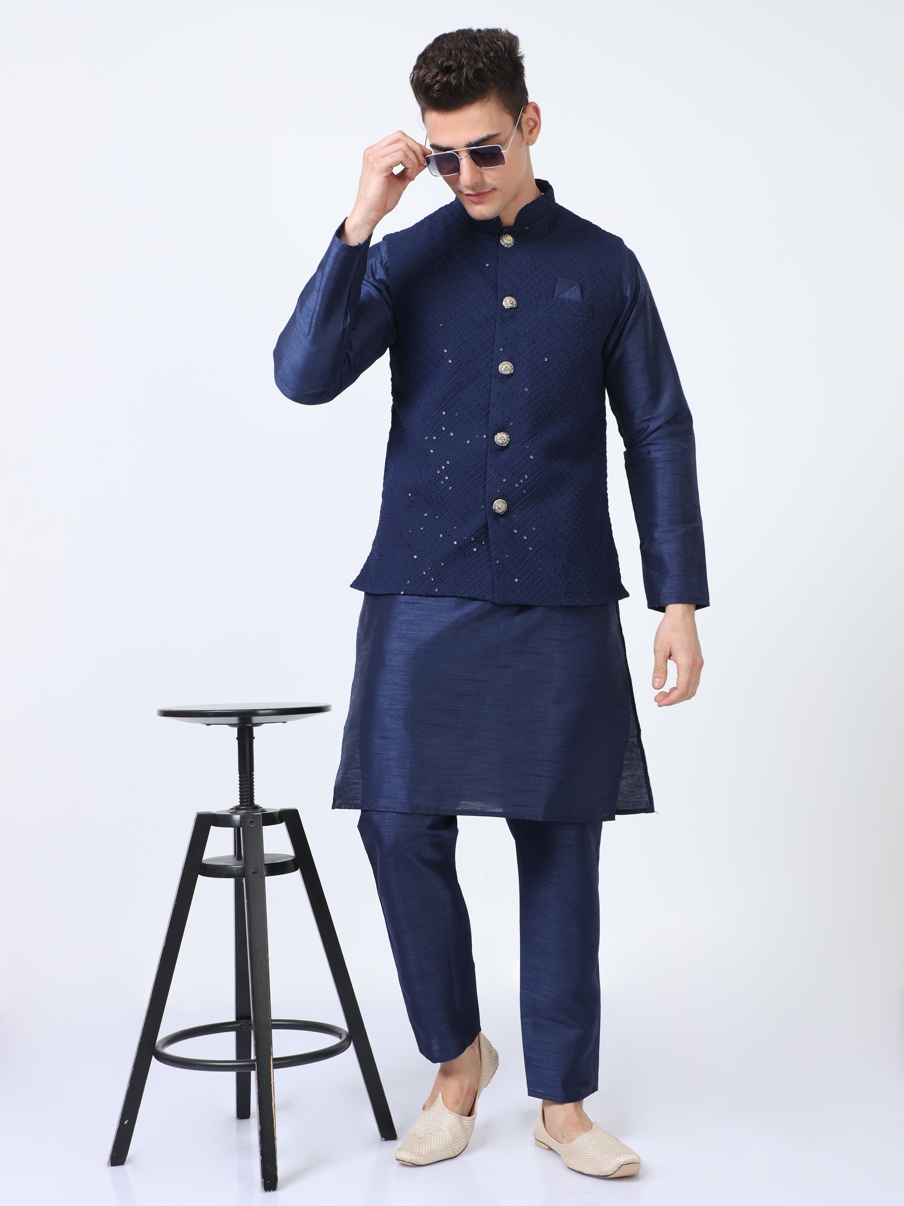 Neel Nawaab Kurta Set