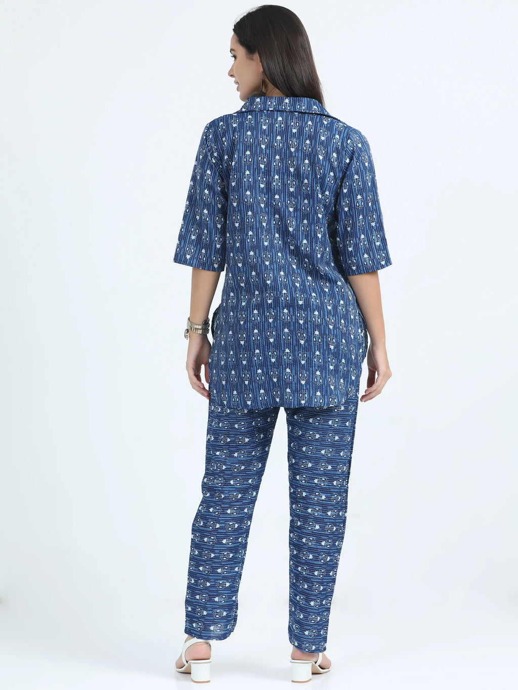 Indigo Iktara Co-ord Set