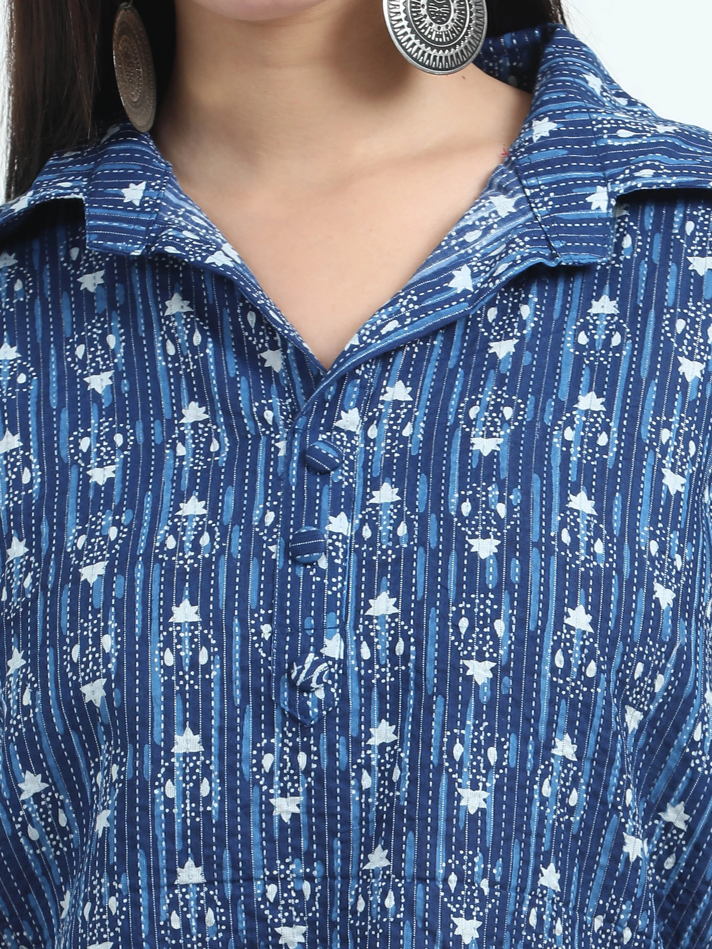 Indigo Iktara Co-ord Set