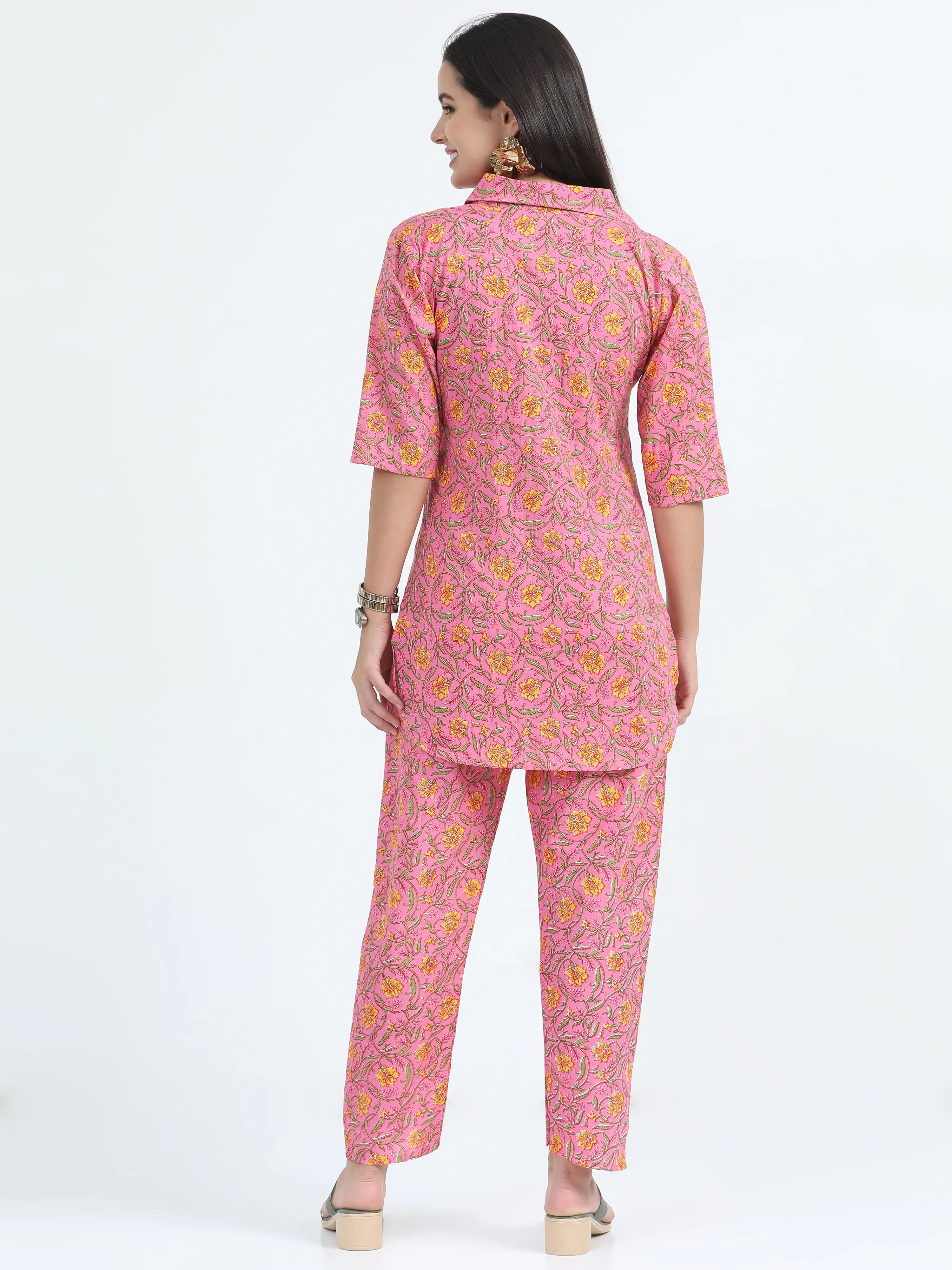 Gulabi Guldasta Co-ord Set