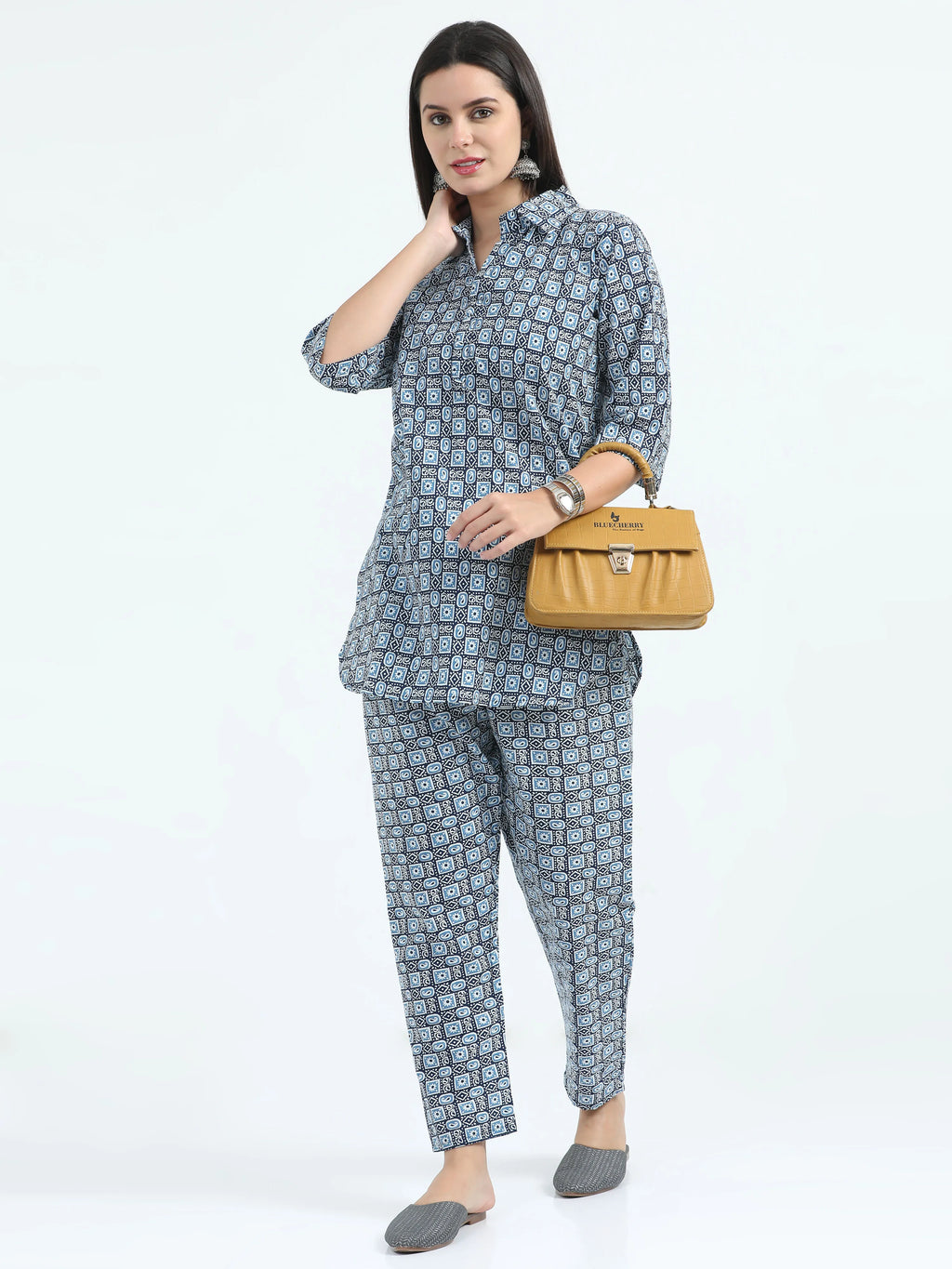 Aqua Adaa Co-ord Set