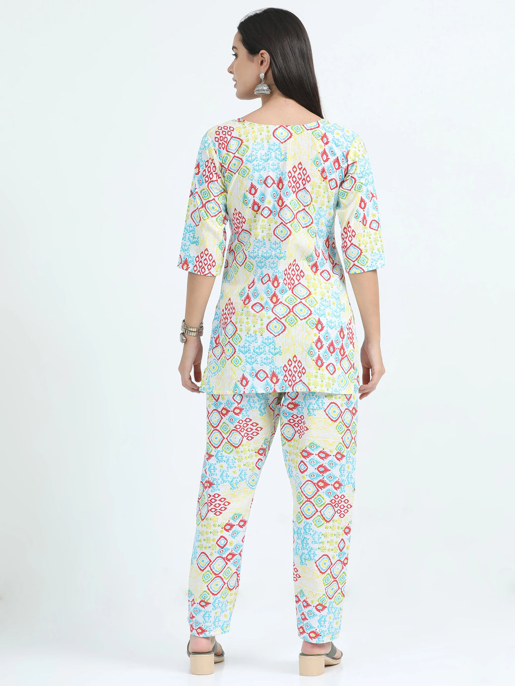 Phoolon Ki Holi Short Kurta Set