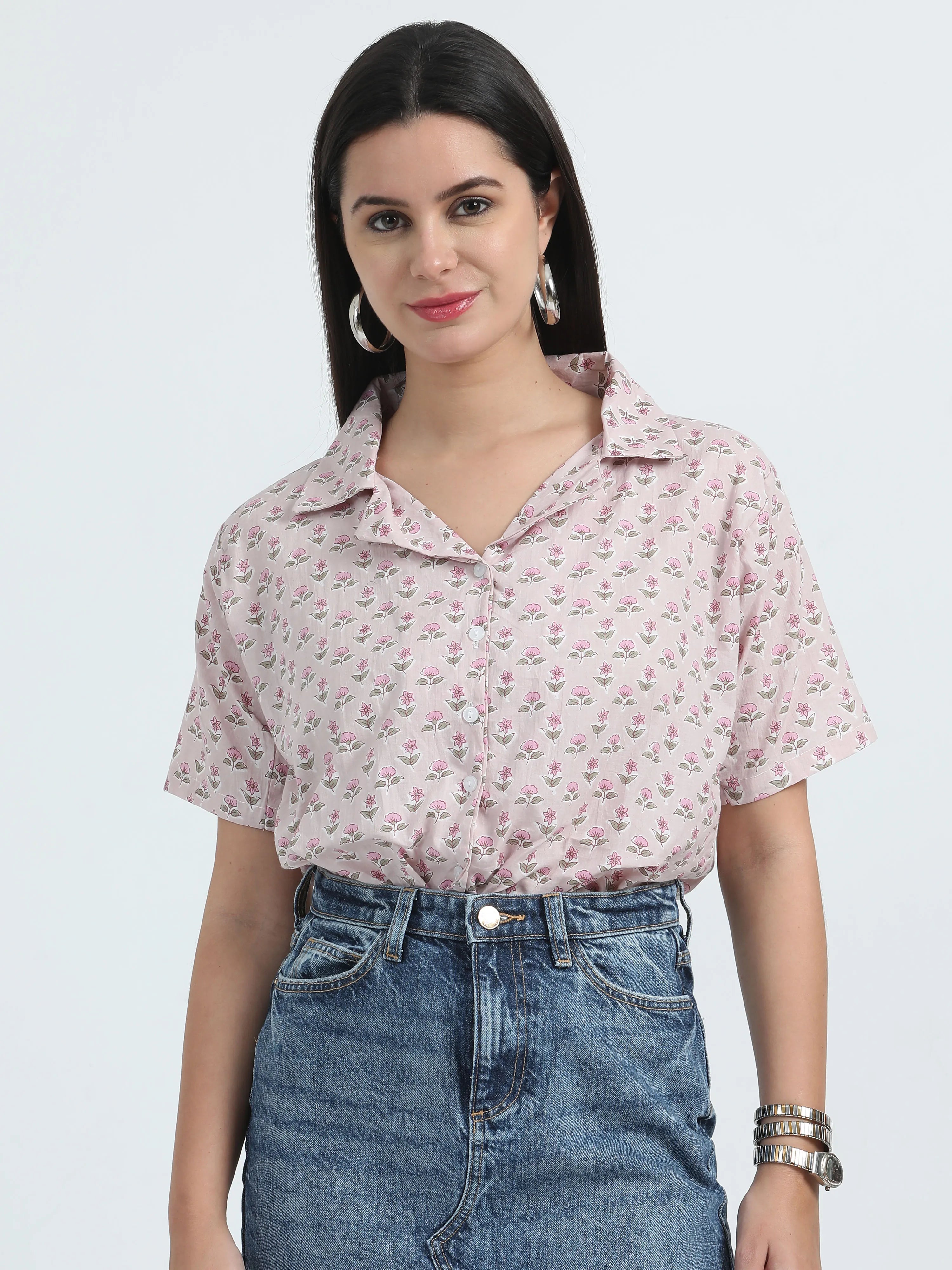 Gulabi Gulzar Shirt