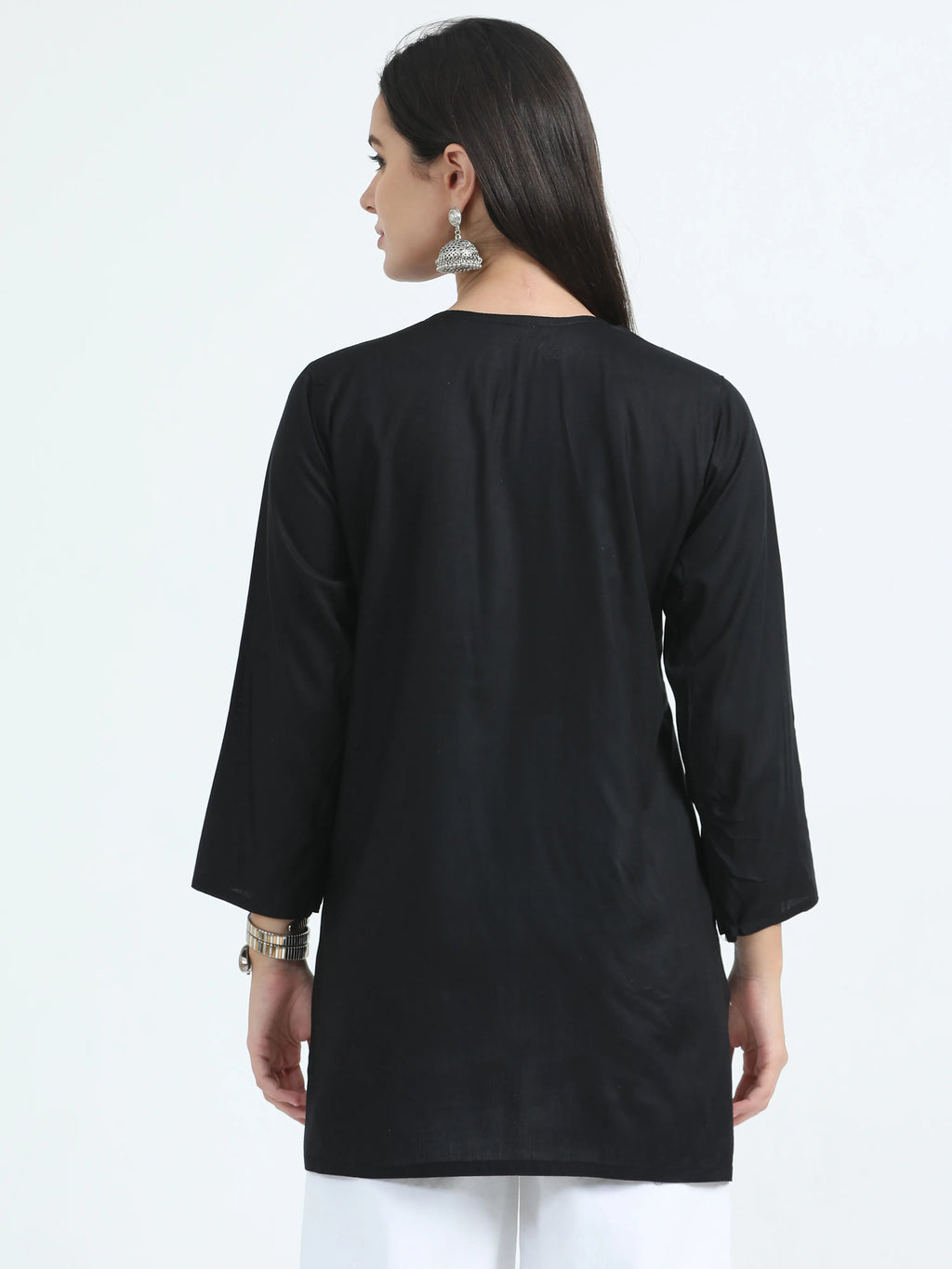 Nisha Noor Chikankari Short Kurta